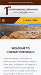 Mobile Screenshot of inspirationmining.com